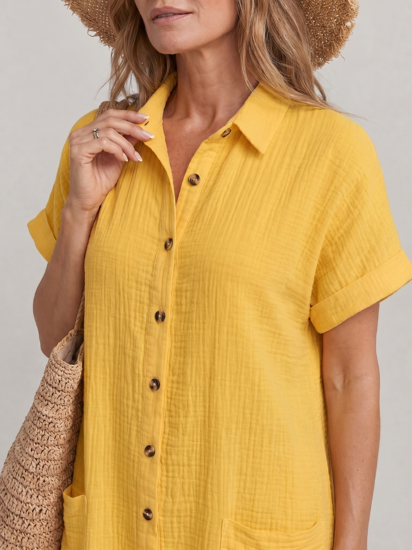 Linon | Pure Cotton Shirt Dress