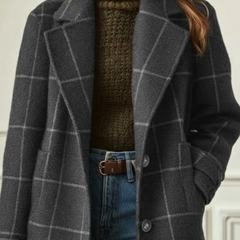 Sybil | Windowpane Check Coat