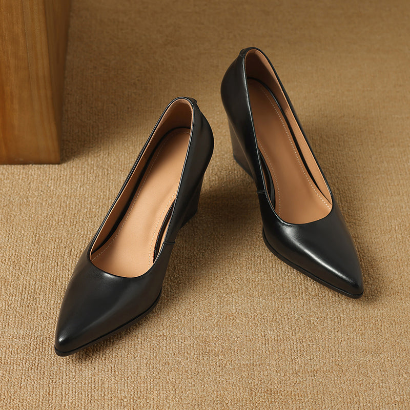 Zella | Leather-Look Heels