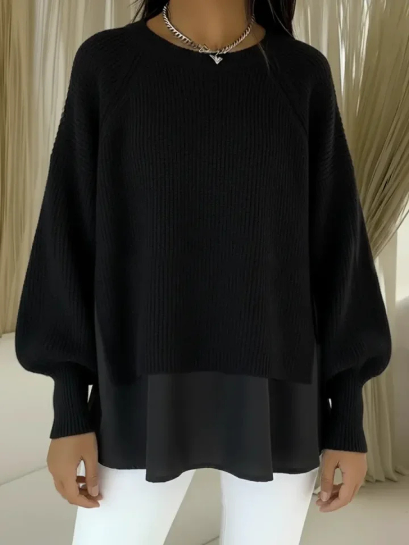 Janet | Layered-Look Jumper