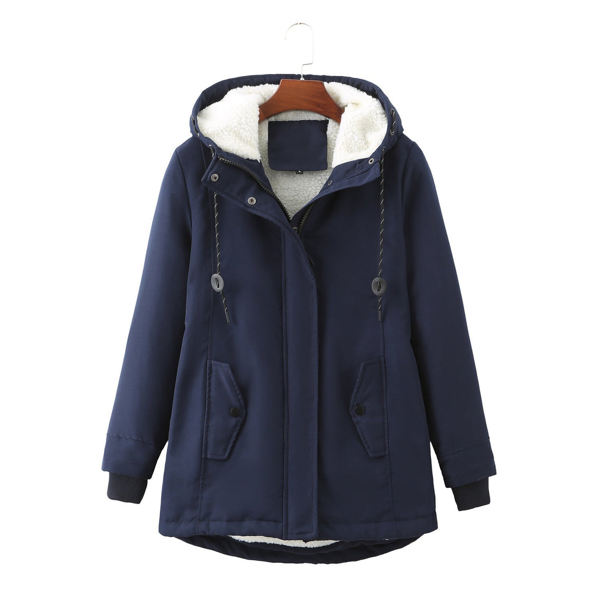 Nadine | Cosy Hooded Weatherproof Coat