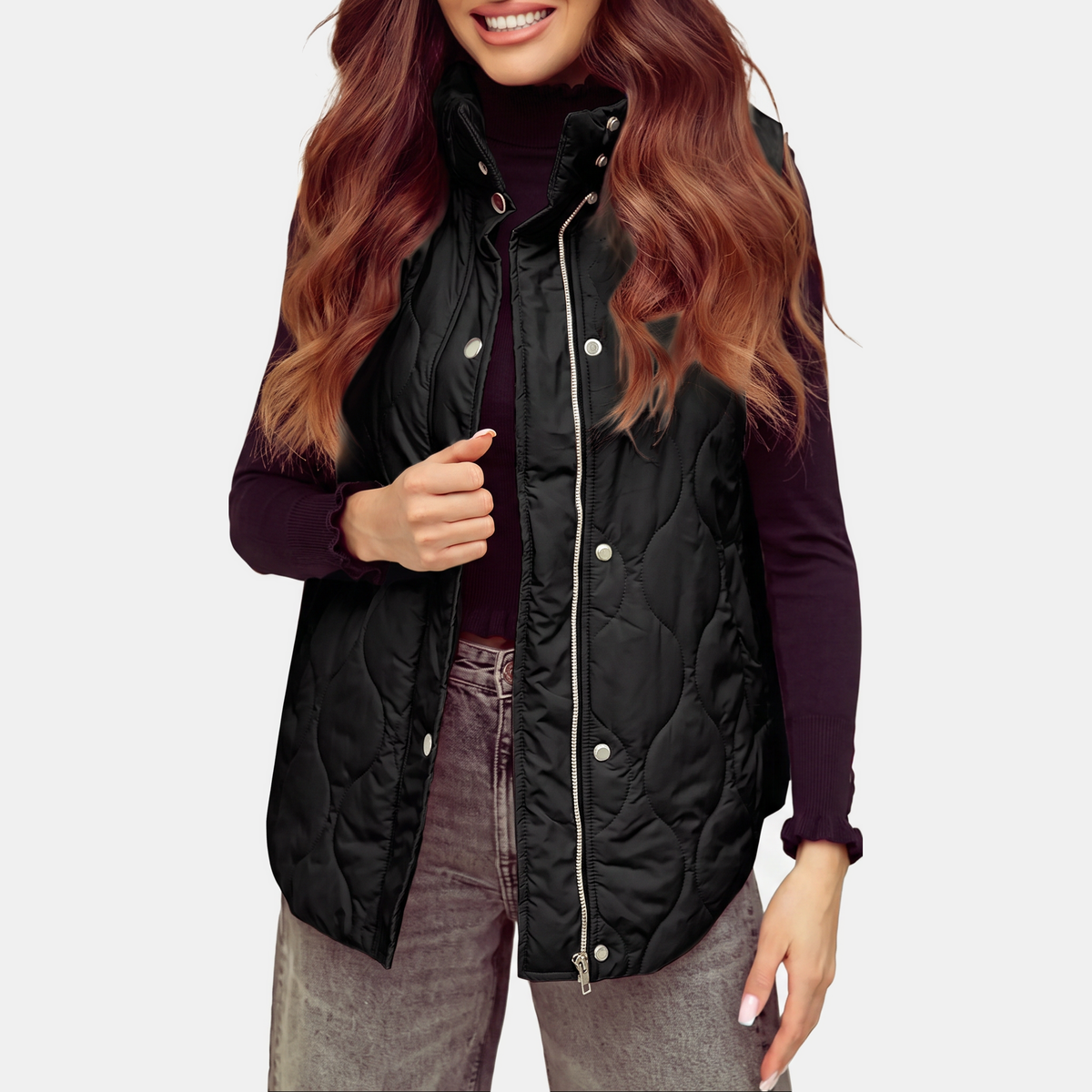 Hailey | Hooded Puffer Gilet