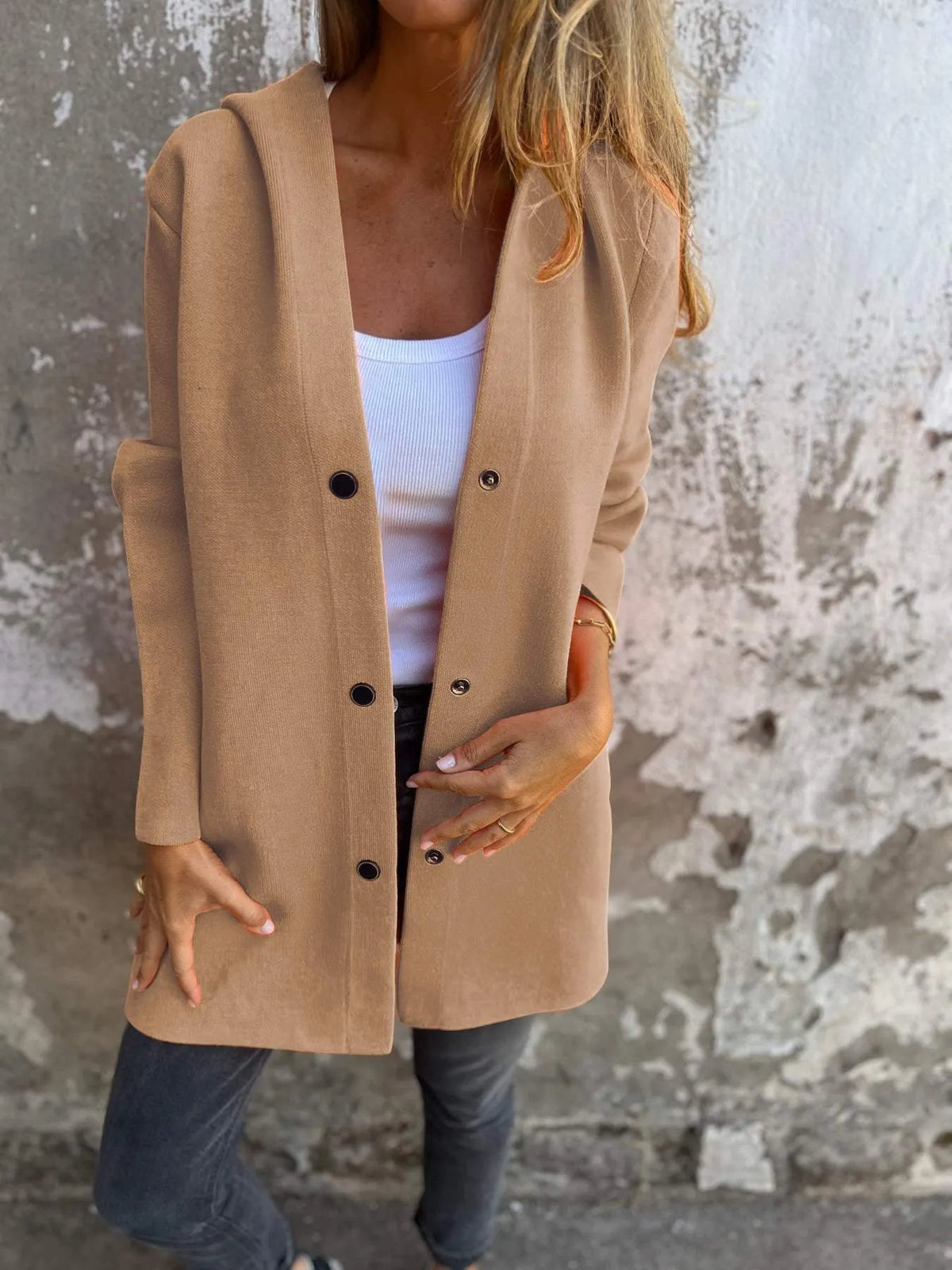 Lykke | Soft Hooded Cardigan