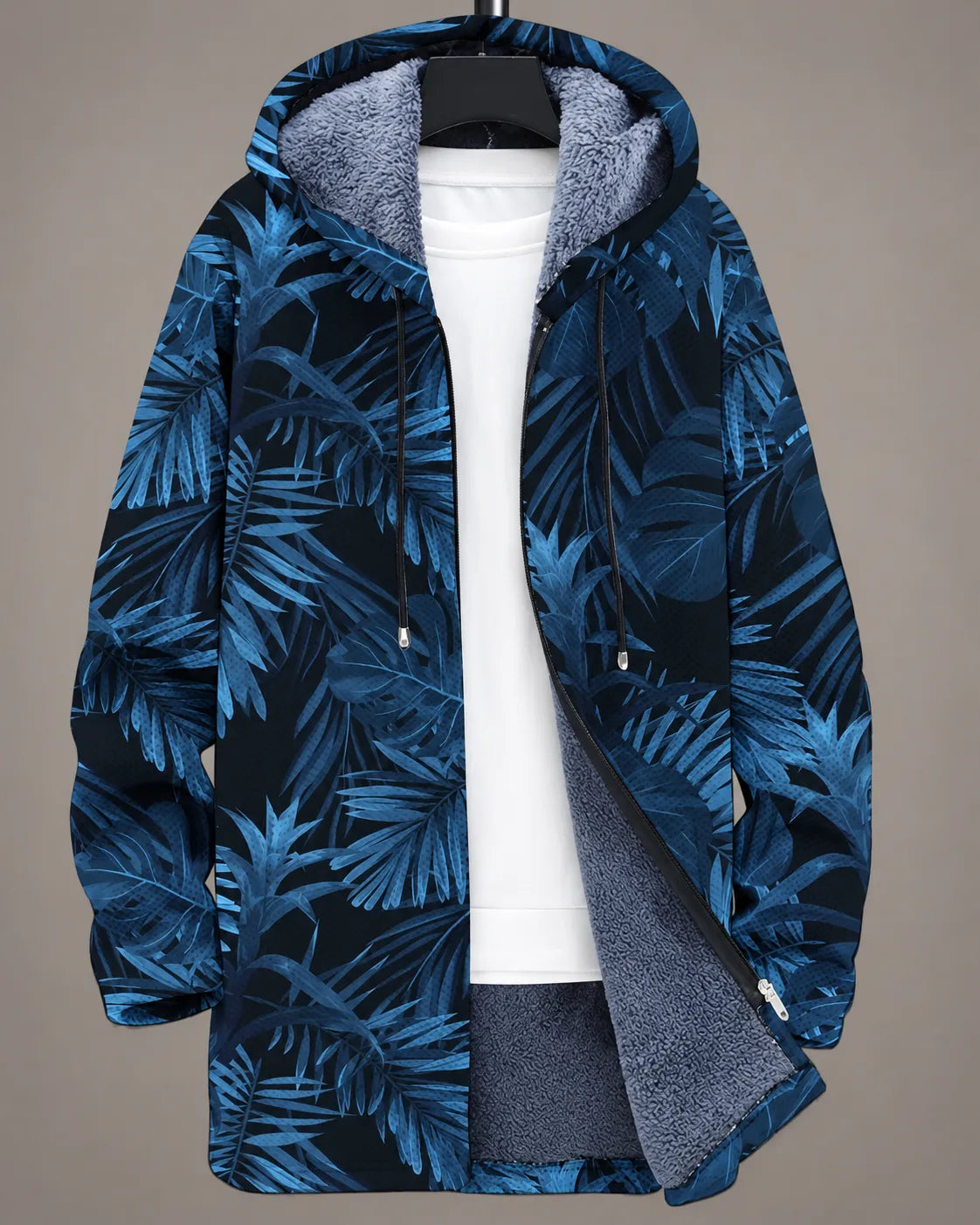 Talia | Vibrant Geometric Hooded Jacket