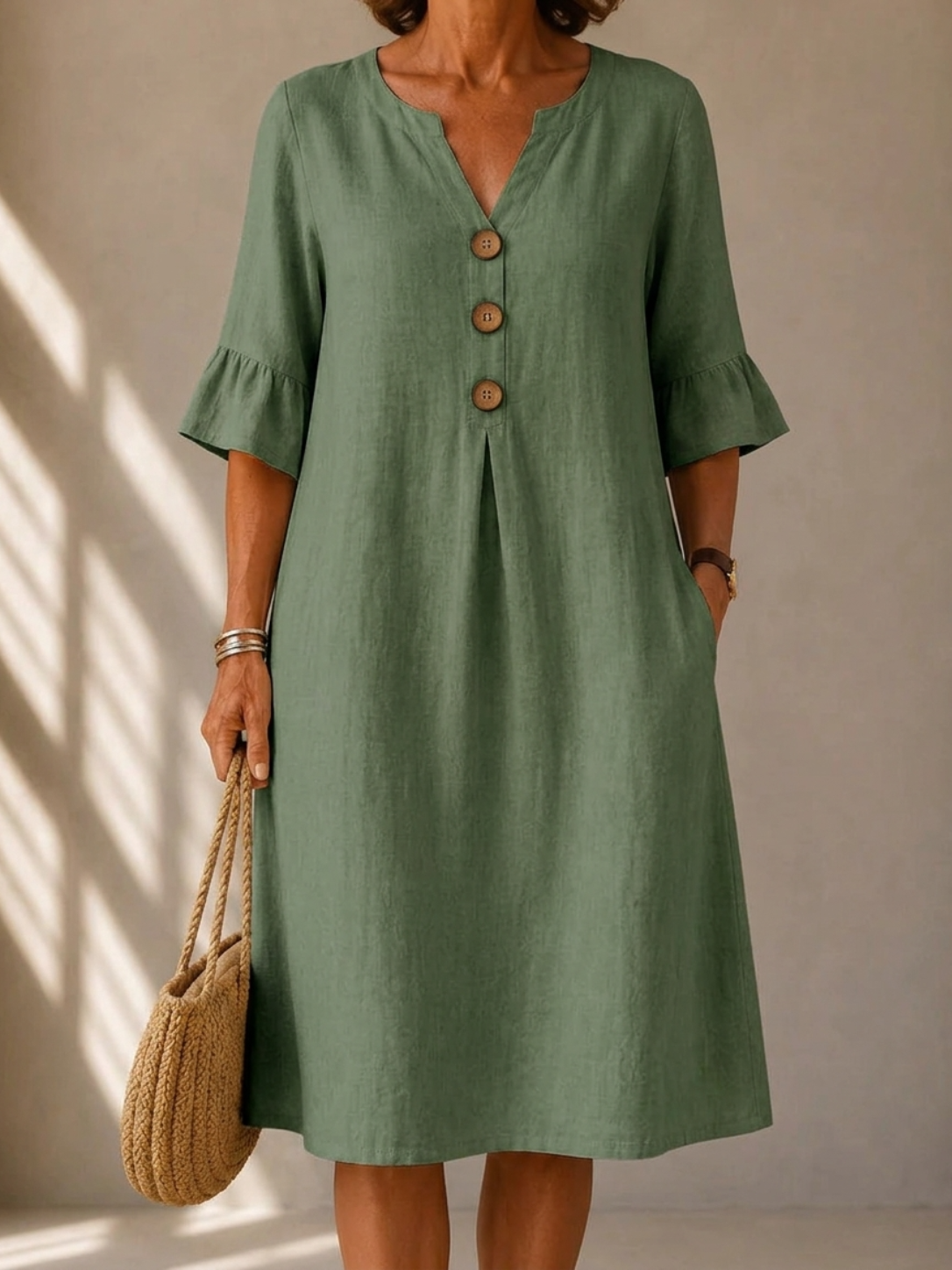Eleanor | Button Dress