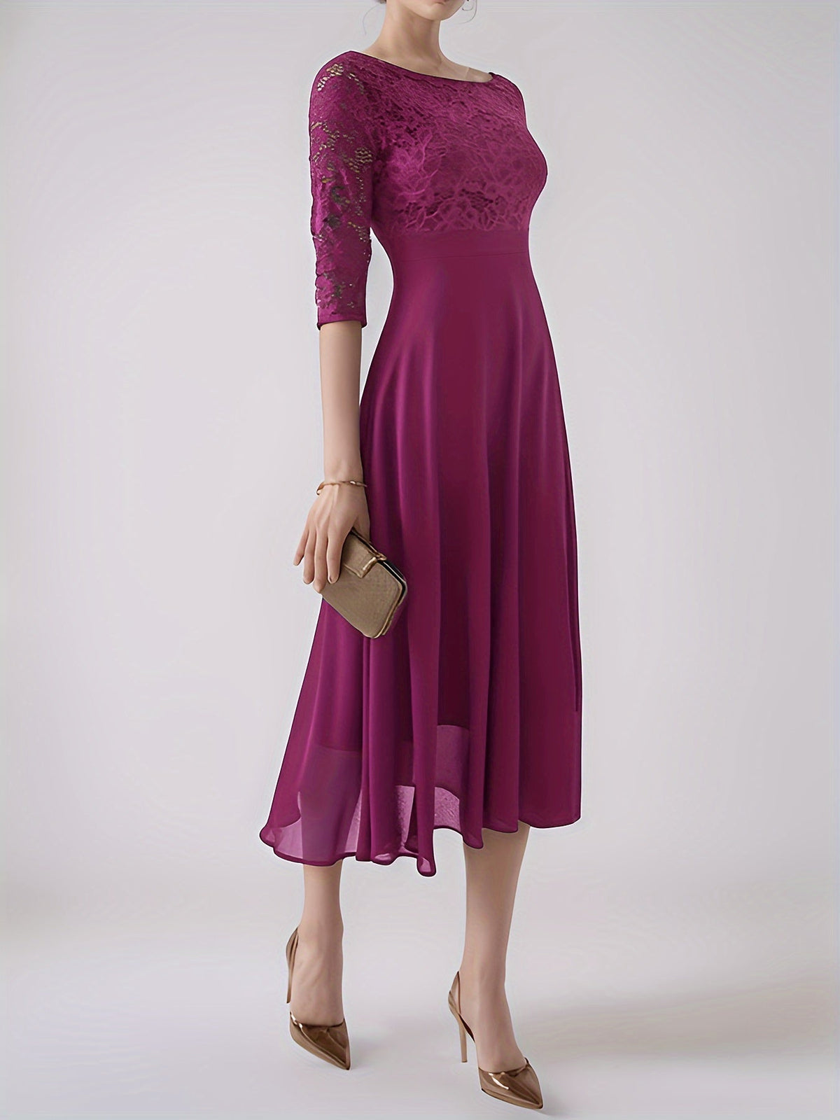 CLAARA | SLEEK EVENING GOWN