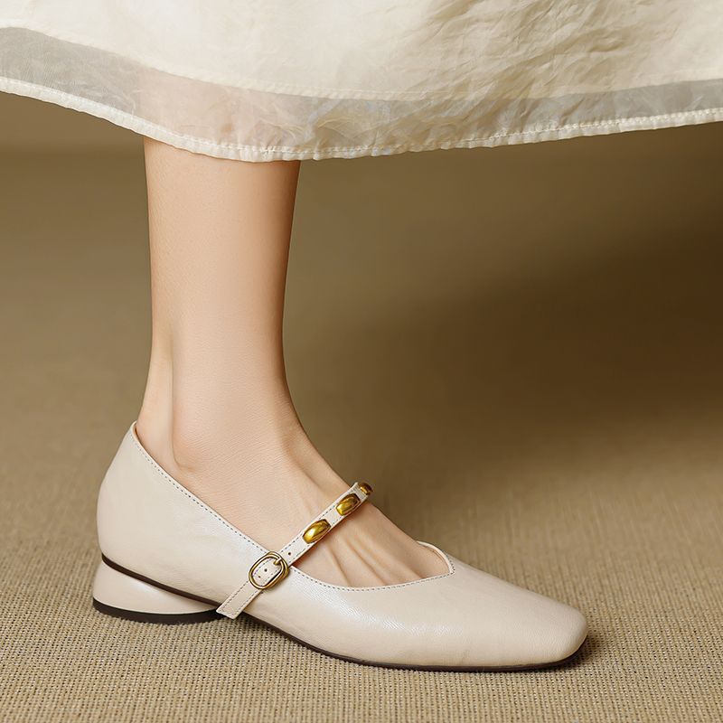 Zyra | Leather-Look Flats