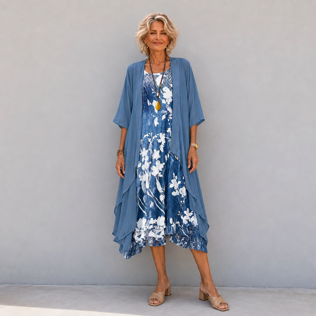 Mariana | Floral Cardigan Dress