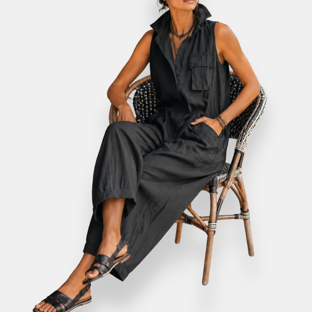 Brooke | Relaxed Sleeveless Jumpsuit