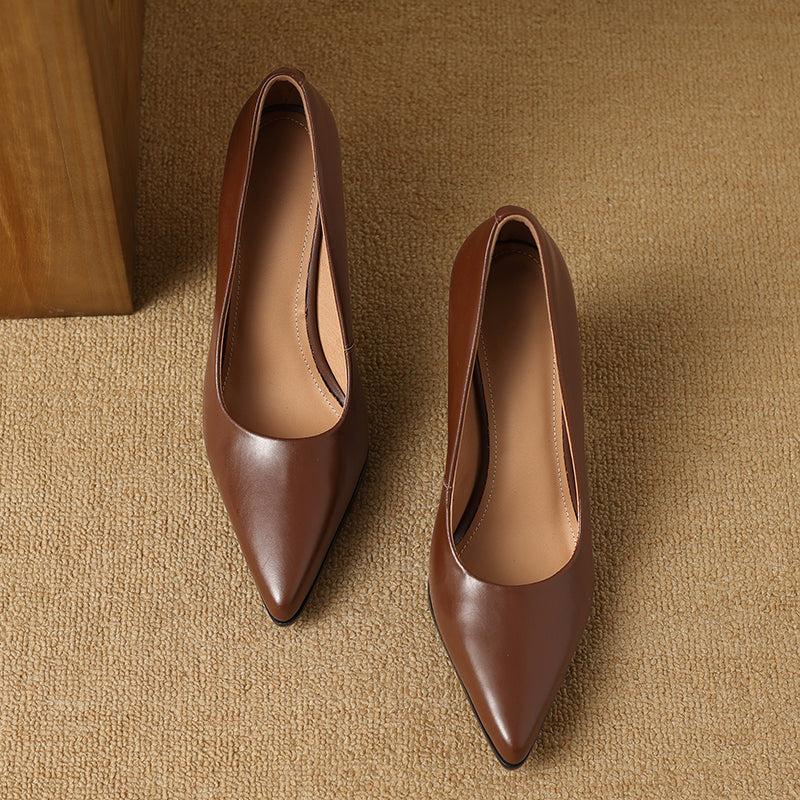 Zella | Leather-Look Heels