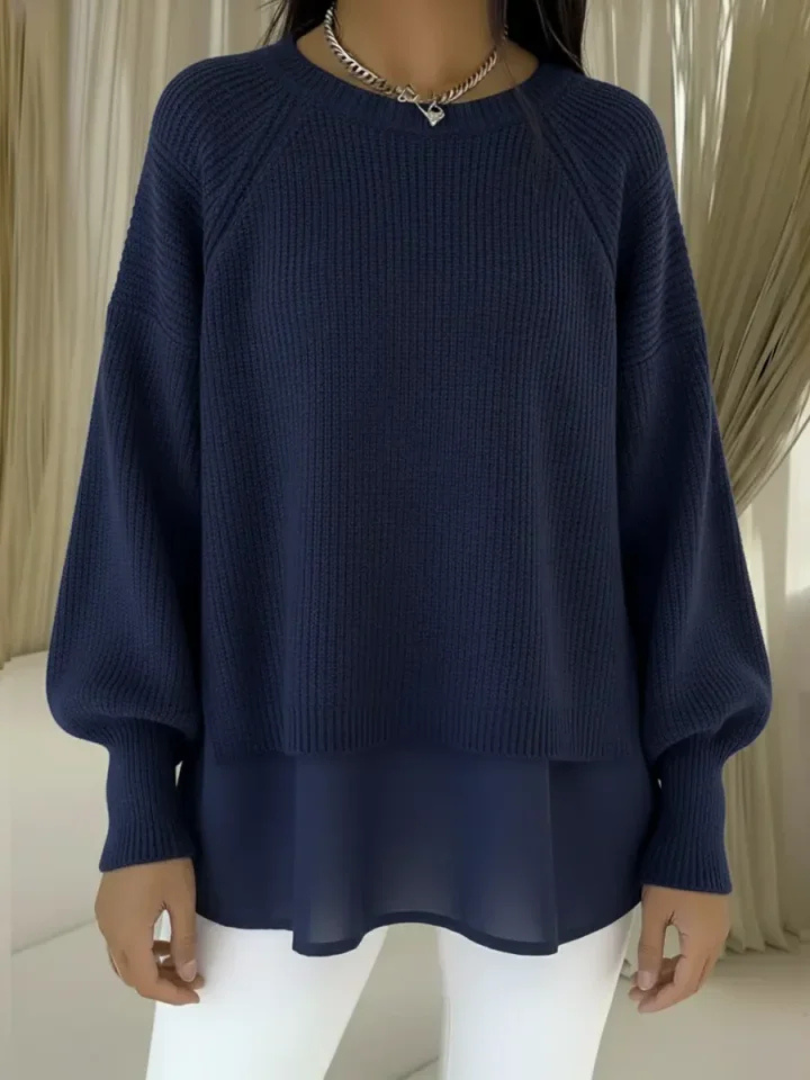 Janet | Layered-Look Jumper