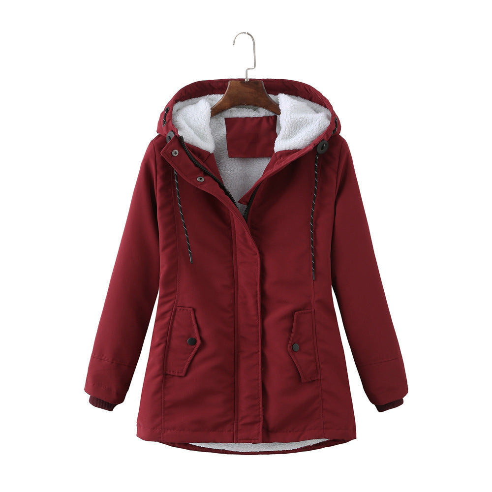 Nadine | Cosy Hooded Weatherproof Coat