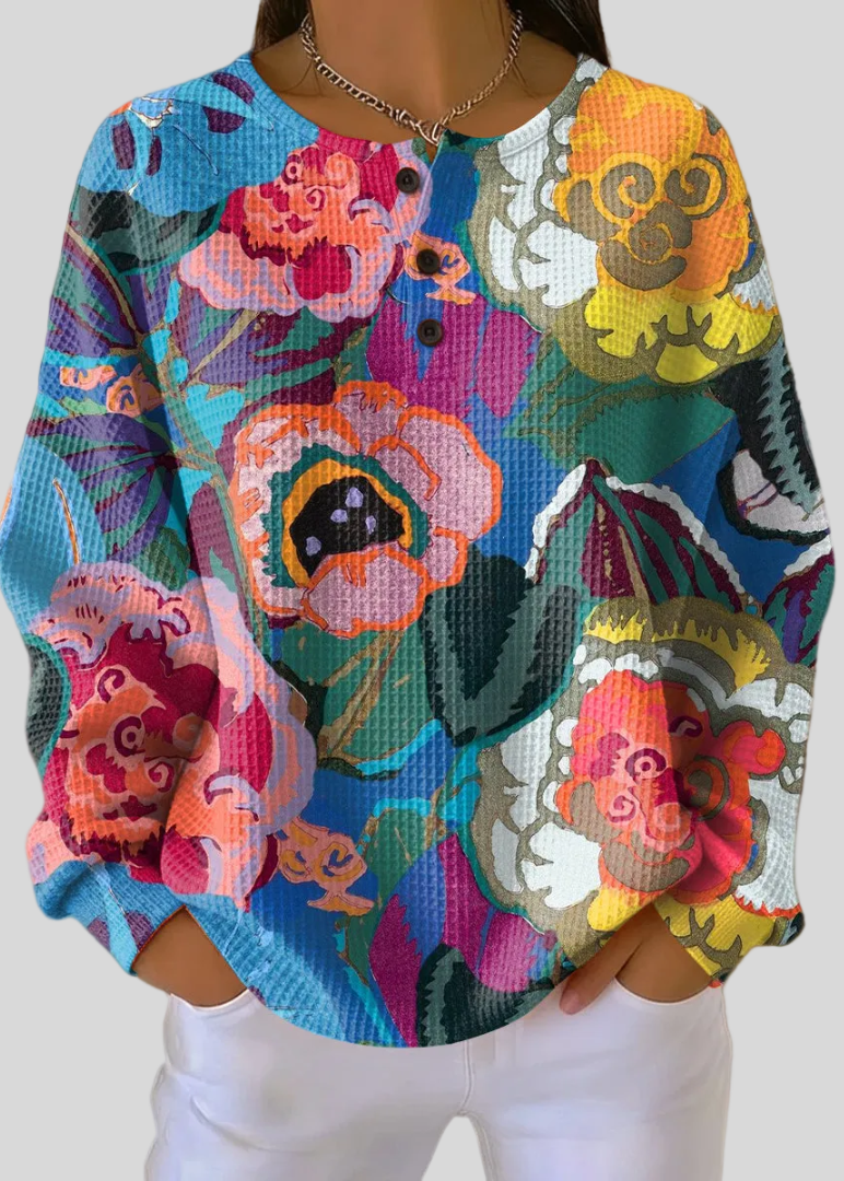Evelyn | Floral Sweatshirt