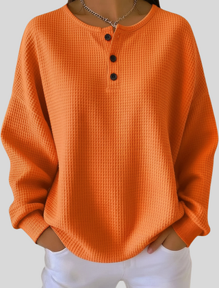 Zoe | Henley Sweatshirt
