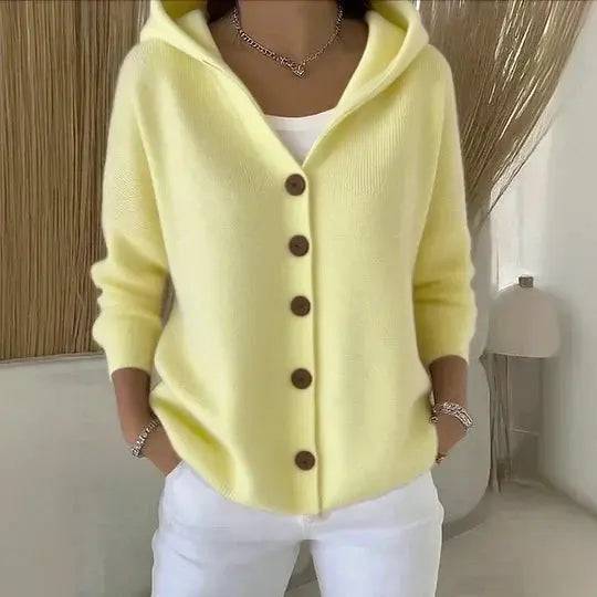 Rowena | Relaxed Hooded Cardigan