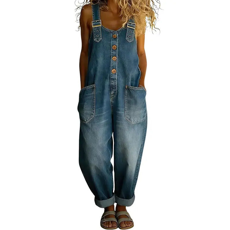 Kylora | Denim Muse Overalls