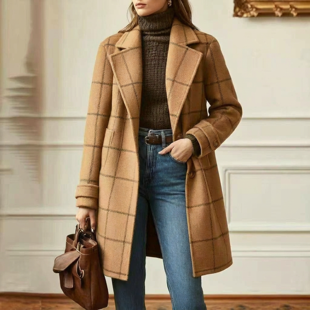 Oxford | Check Coat
