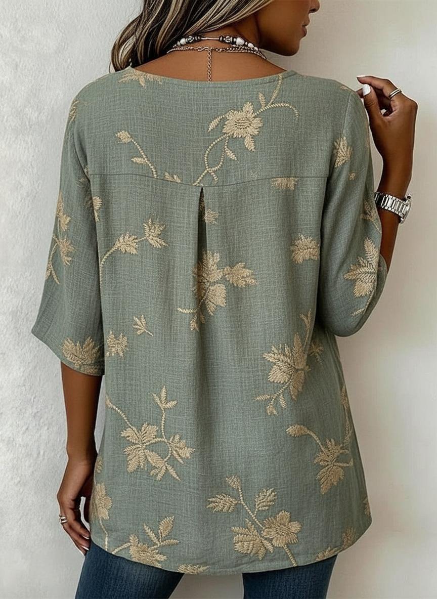 Nolwenn | Floral Blouse