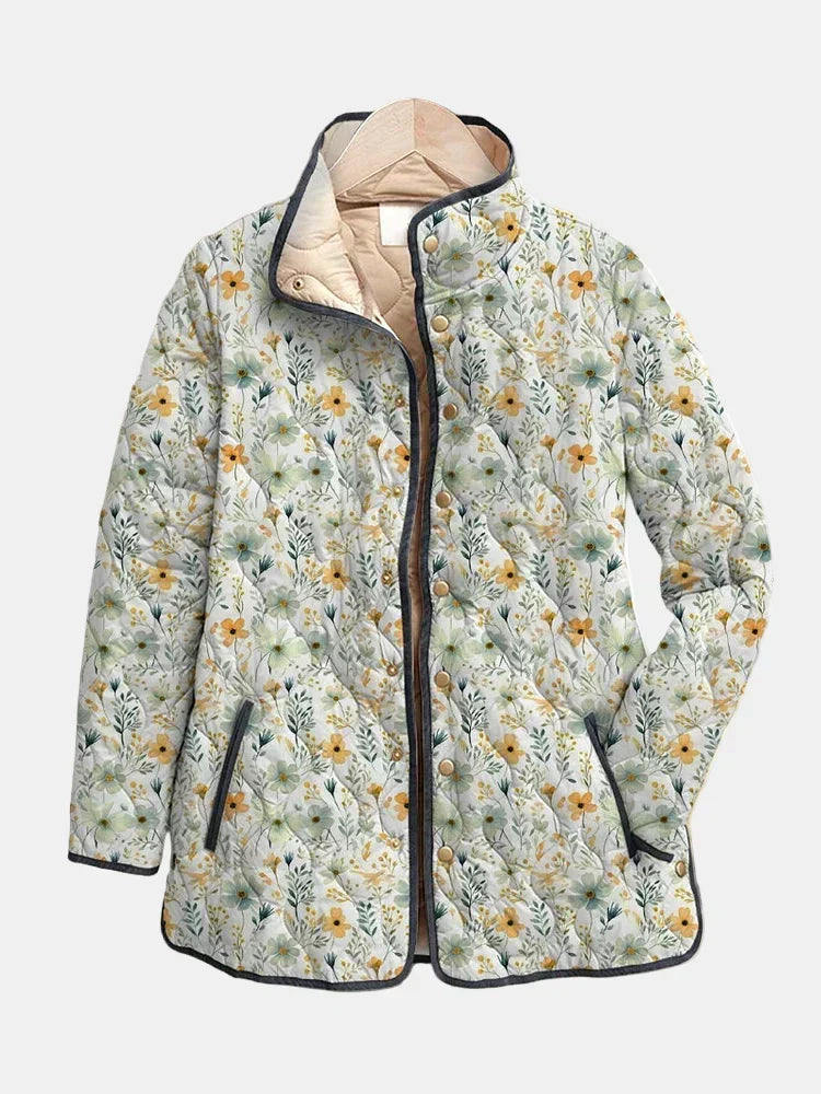 Nola | Ditsy Floral Quilted Jacket