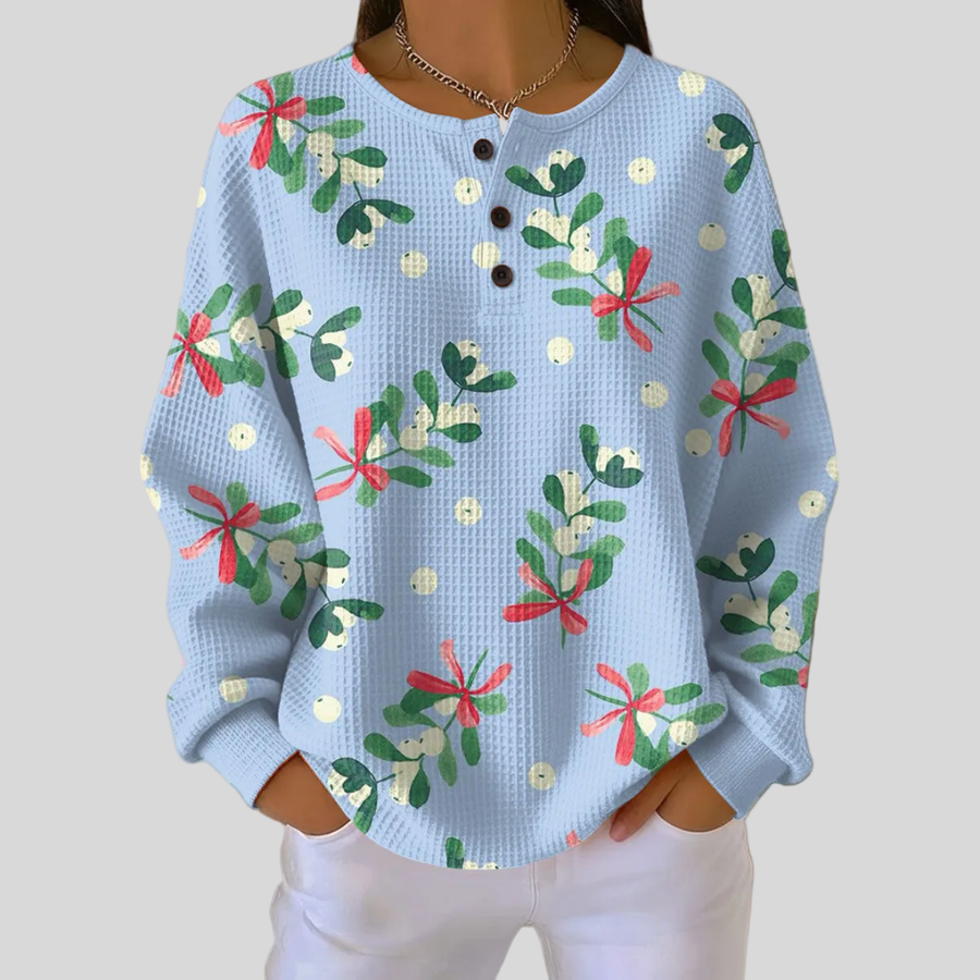 Edalynn | Christmas Holly Sweatshirt