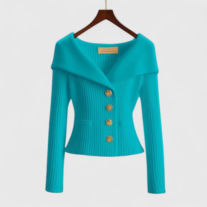 Liza | Wide-Collar Gilet