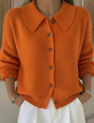 Vespera | Collared Button Cardigan