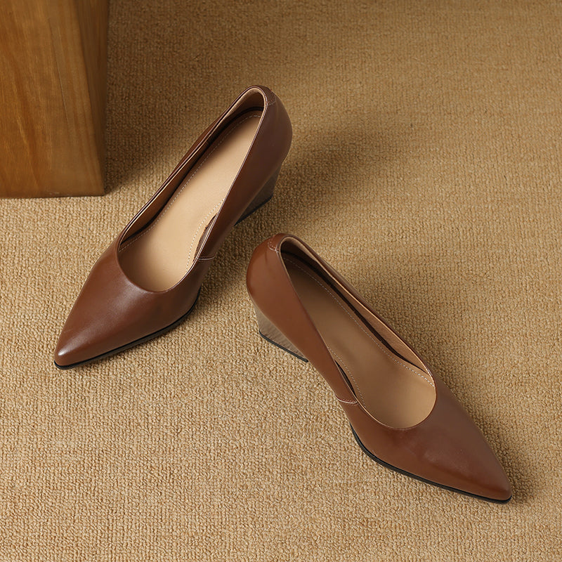 Zella | Leather-Look Heels