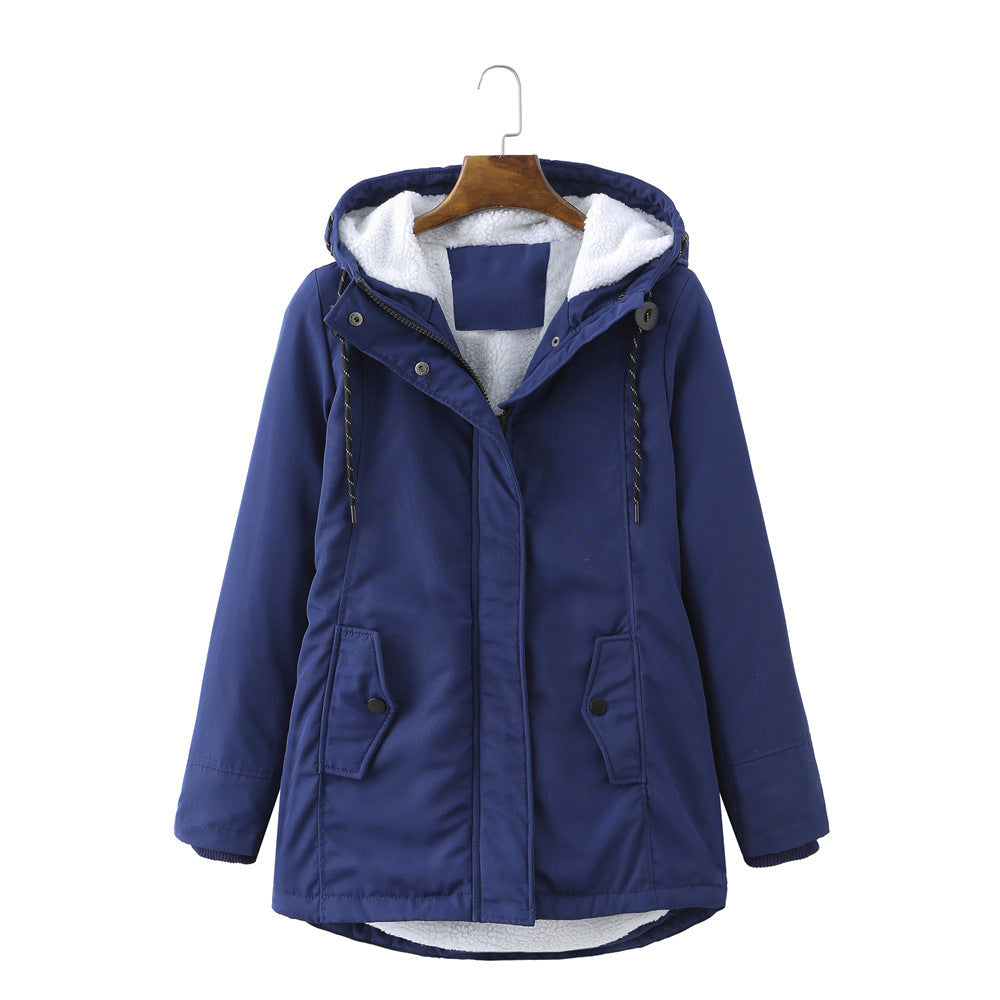 Nadine | Cosy Hooded Weatherproof Coat