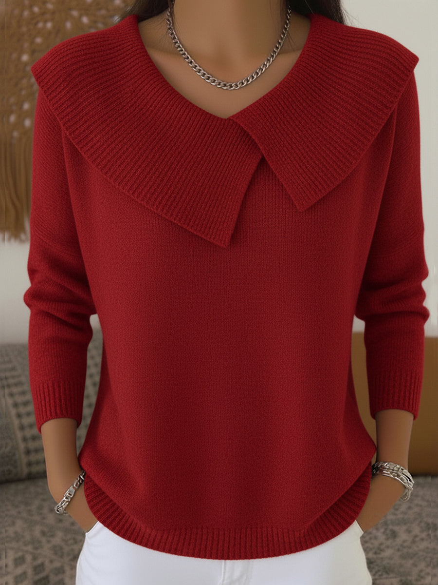 Florence | Warm Soft-Collar Jumper