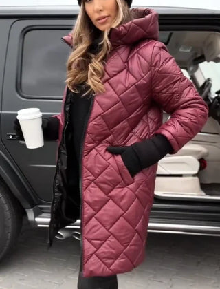 Anna | Quilted Hooded Winter Jacket