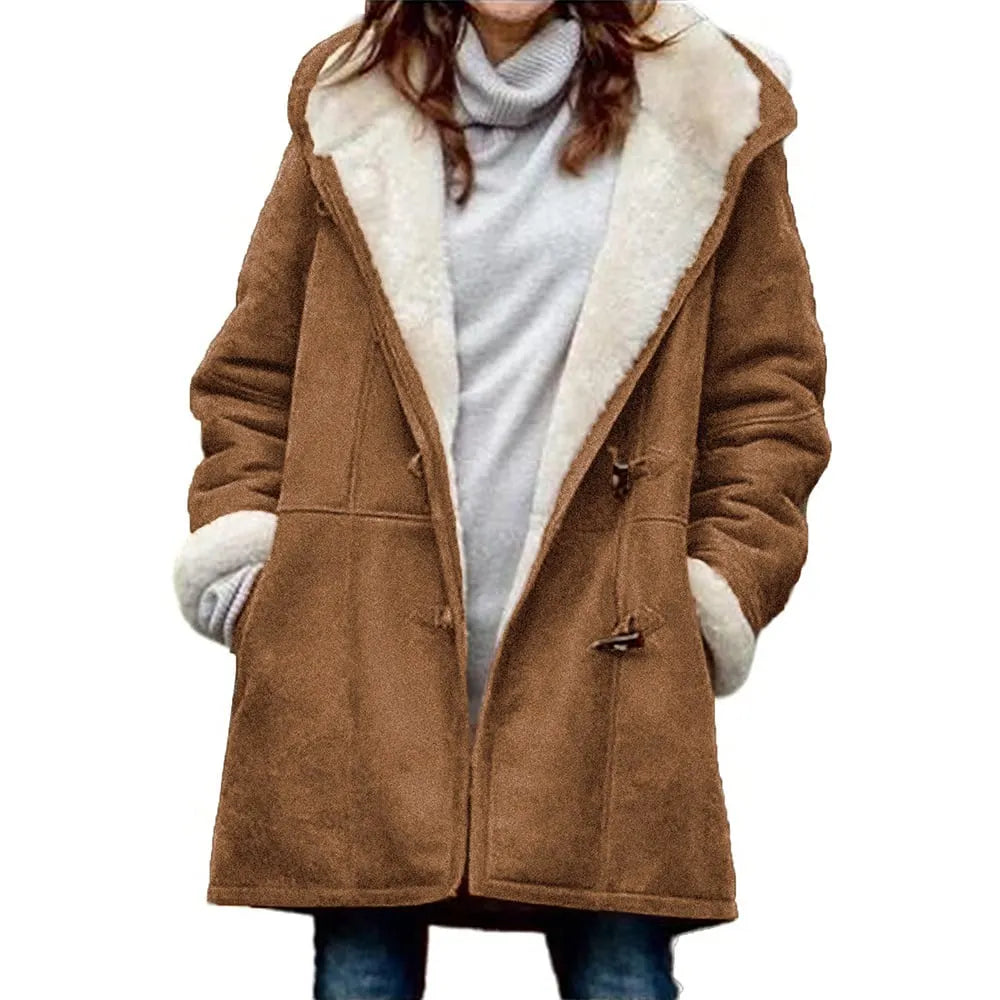 Emilia | Warm Hooded Winter Jacket