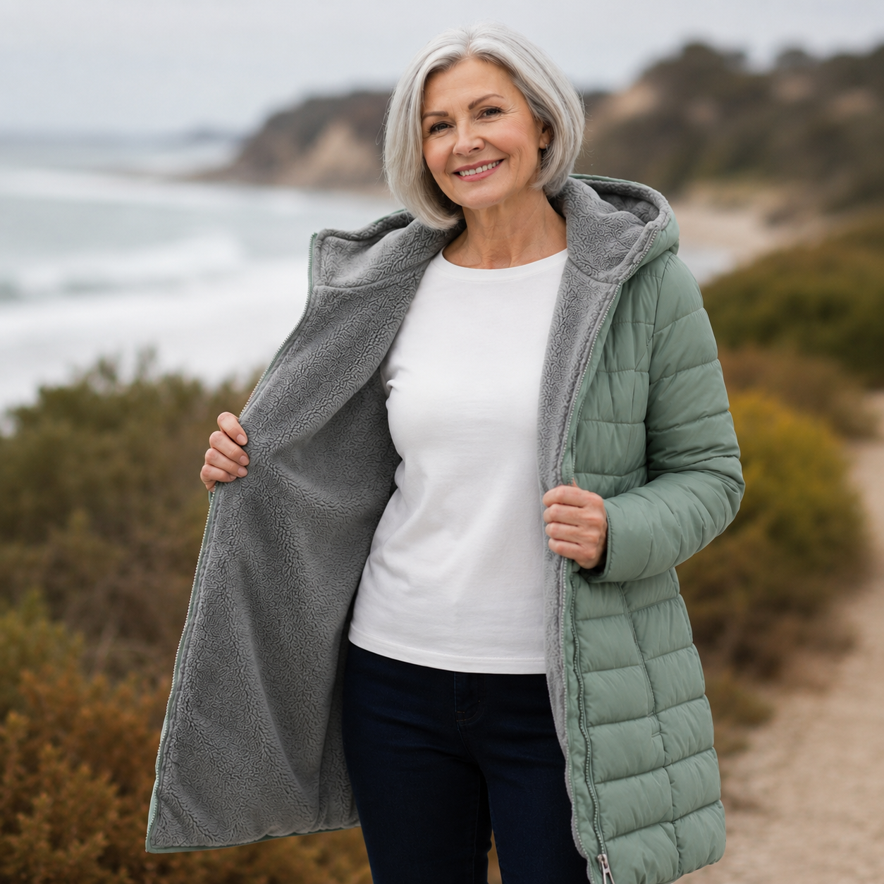 JAMI | Quilted Autumn Coat