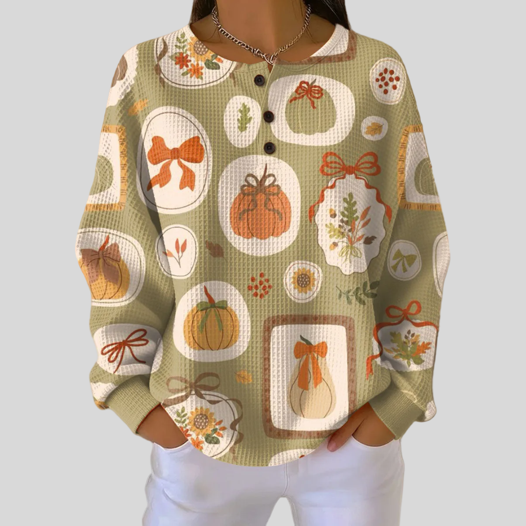 Tawnie | Bows & Pumpkins Sweatshirt