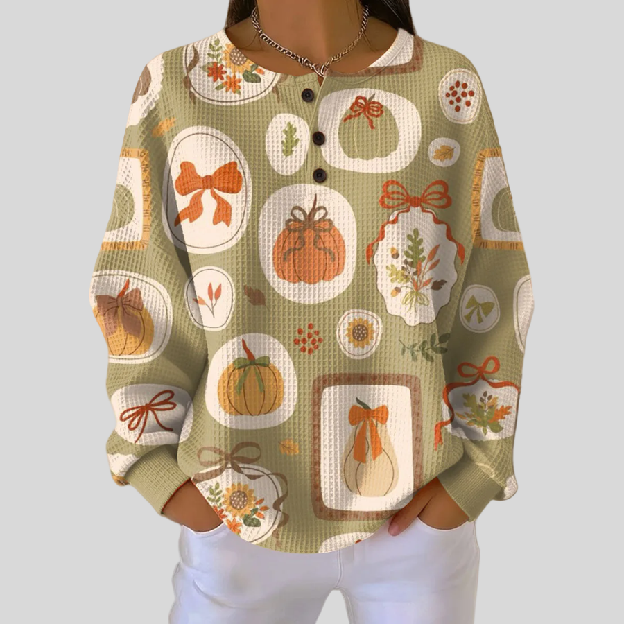 Tawnie | Bows & Pumpkins Sweatshirt