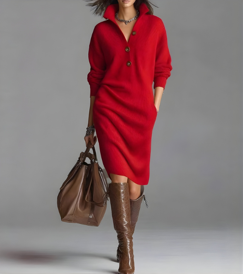 Madalyn | Cozy Knit Dress