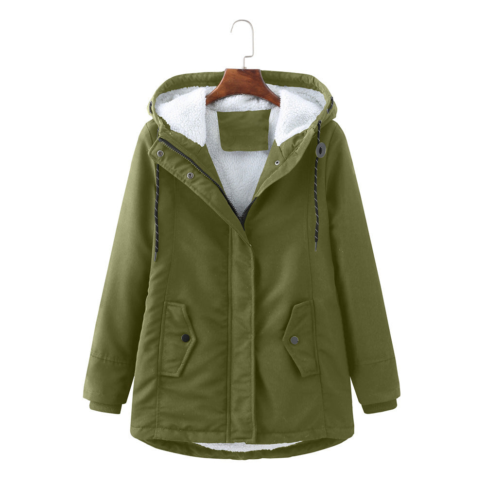 Nadine | Cosy Hooded Weatherproof Coat