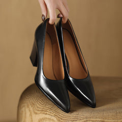 Zella | Leather-Look Heels