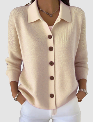 Millie | Button-Up Collared Cardigan