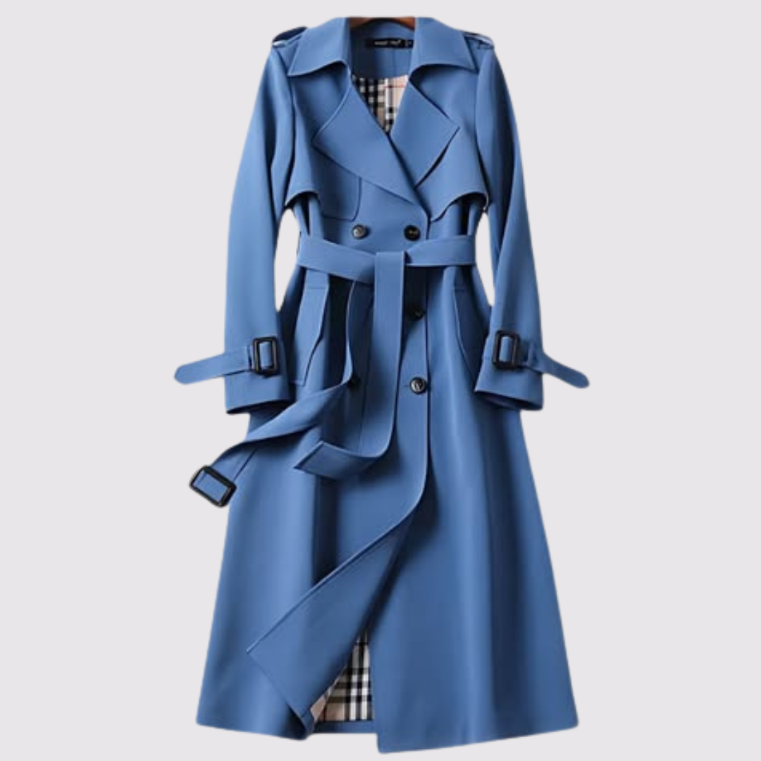 Lauren | Long Belted Trench Coat
