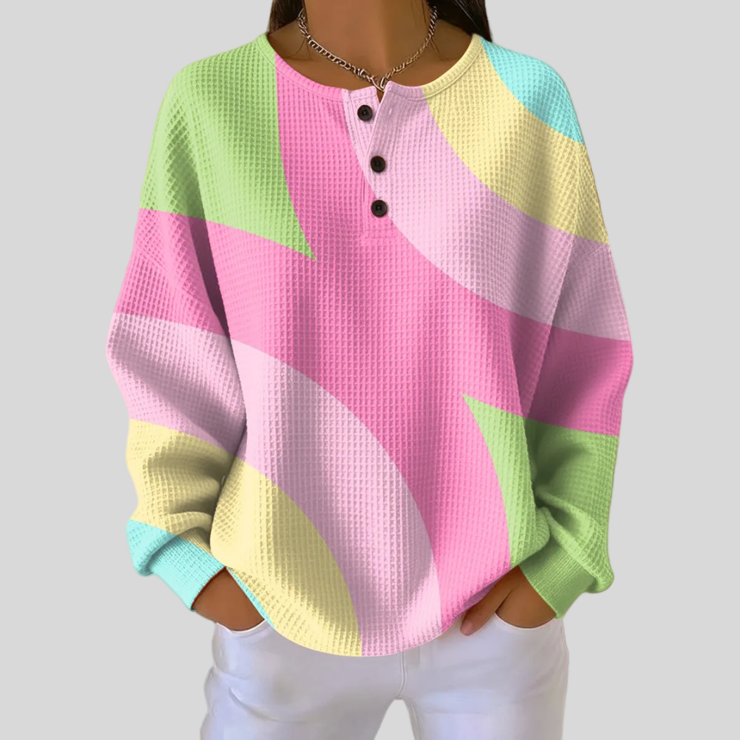Lorelei | Pastel Abstract Sweatshirt