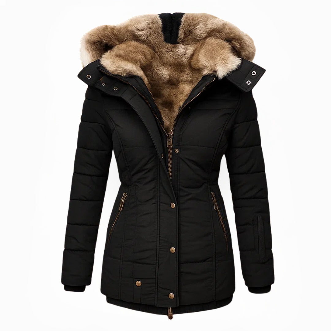 Anna | Faux-Fur-Lined Winter Coat