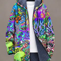 Elowen | Whimsical Cat Hooded Jacket