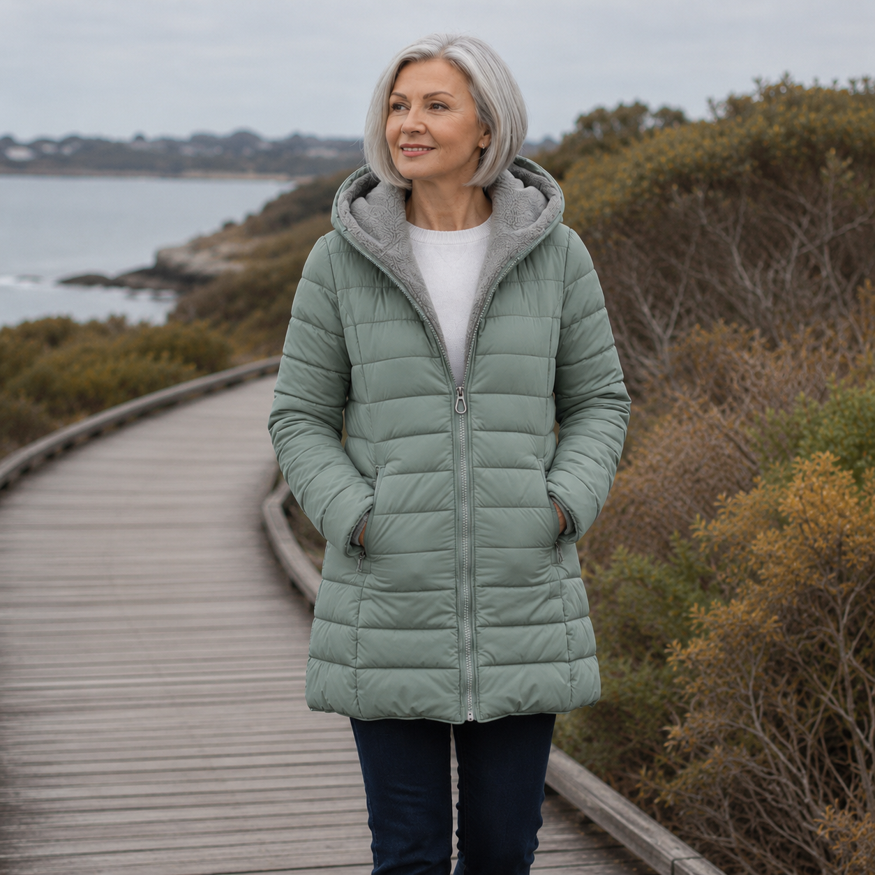 JAMI | Quilted Autumn Coat