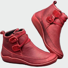 Cristiana | Leather-Look Ankle Boots