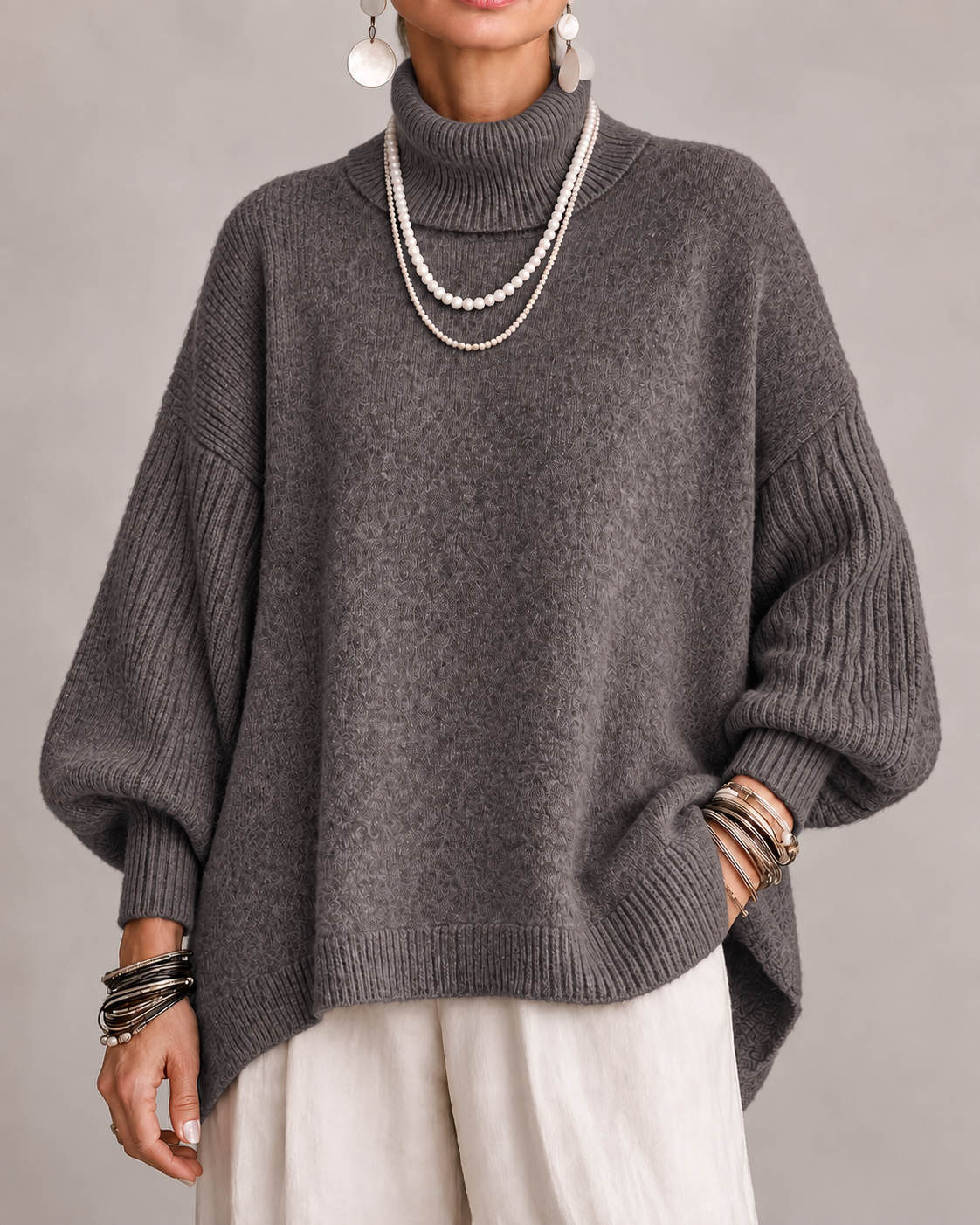 Kathleen | Elegant Turtleneck Jumper