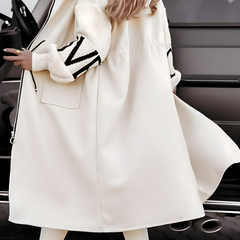 Elena | Hooded Zip Coat