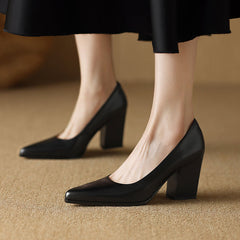 Zella | Leather-Look Heels