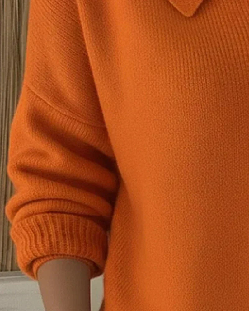 Velia | Shirt Collar Cardigan