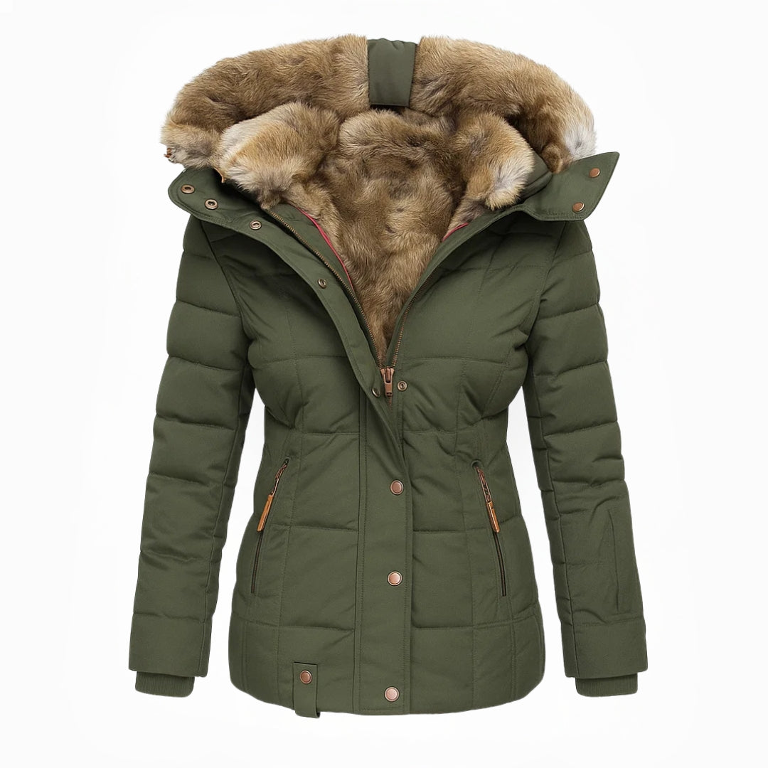 Anna | Faux-Fur-Lined Winter Coat