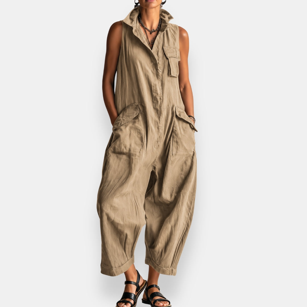 Brooke | Relaxed Sleeveless Jumpsuit